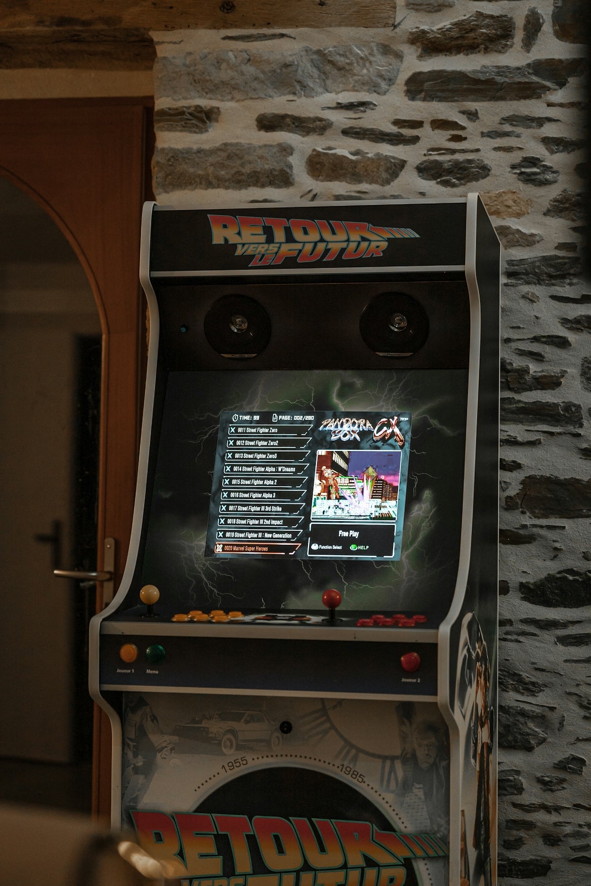 a close up of a video game machine