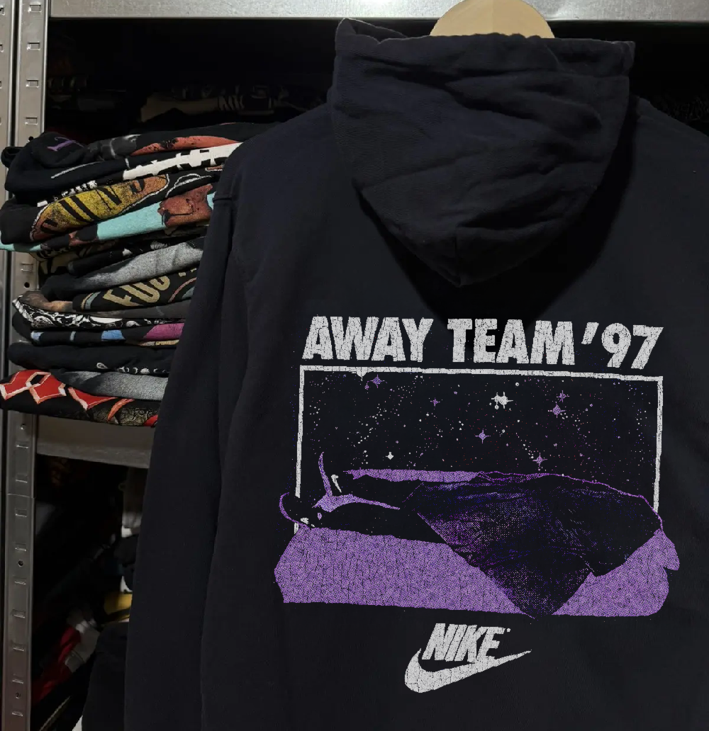 Vintage Heaven's Gate Black Hoodie