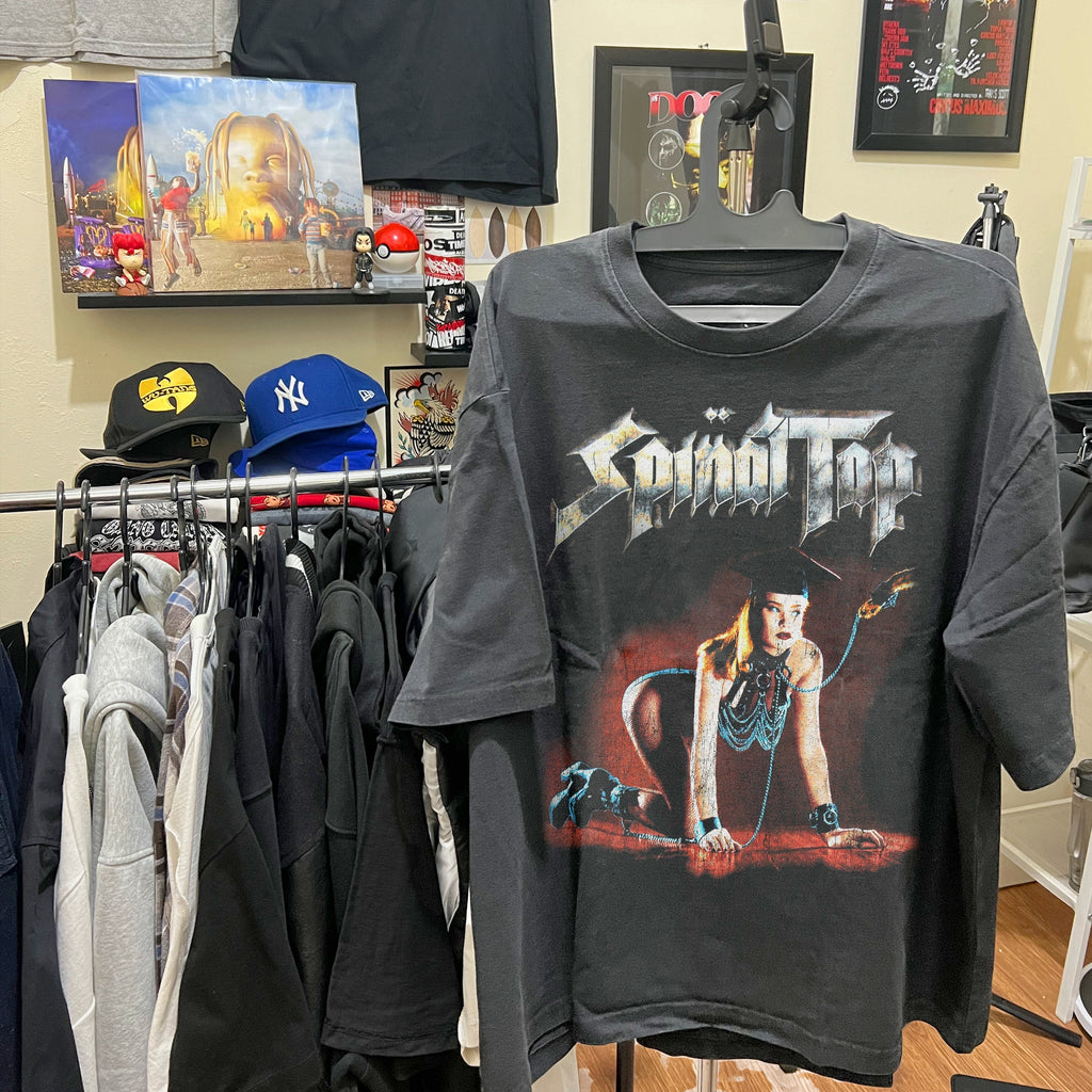Vintage Spinal Tap' Black Graphic T-Shirt