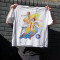 Vintage 90's All Star Ronald - Rmh - Vintage Washed White Graphic T-Shirt