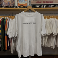 Vintage 90s Calvin & Hobbes Simpsons Beer Parody Washed White Graphic Graphic T-Shirt