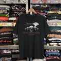 Vintage 2000 Final Destination Movie Promo Washed Black Graphic Graphic T-Shirt