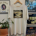 Vintage Rare Salvador Dali Geopoliticus Child Washed White Graphic Graphic T-Shirt